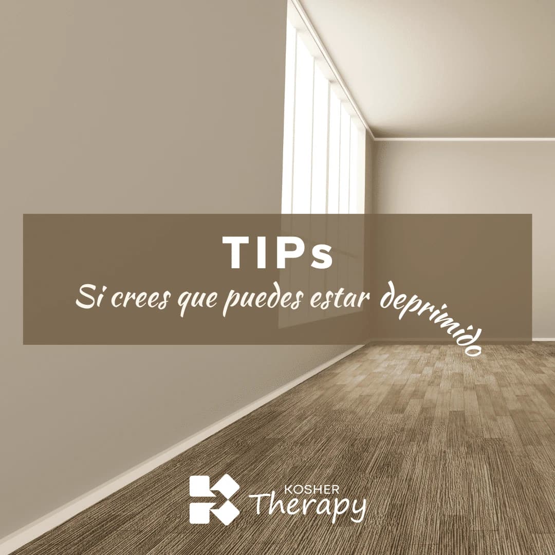 Tips: Si crees que puedes estar deprimido